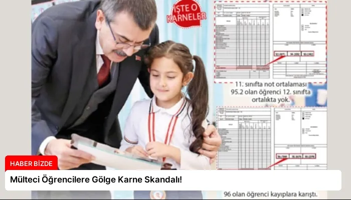 Mülteci Öğrencilere Gölge Karne Skandalı!
