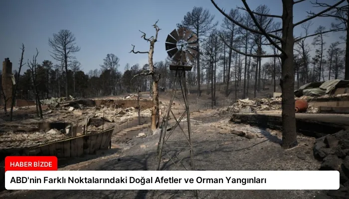 ABD’nin Farklı Noktalarındaki Doğal Afetler ve Orman Yangınları