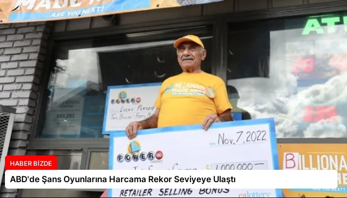 ABD’de Şans Oyunlarına Harcama Rekor Seviyeye Ulaştı