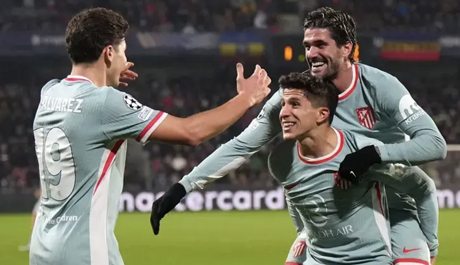 Atletico Madrid, Sparta Prag’ı Ezip Geçti: Şampiyonlar Ligi’nde Baskın Bir Galibiyet!