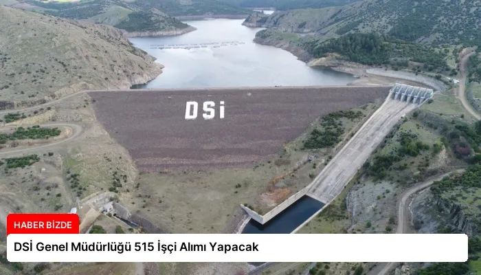 DSİ Genel Müdürlüğü 515 İşçi Alımı Yapacak