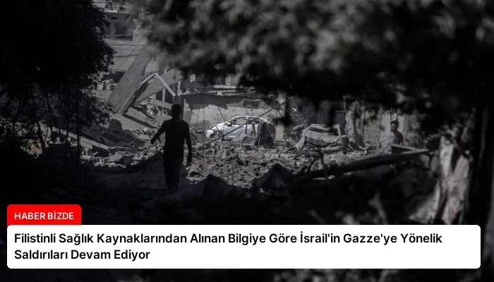 Filistinli Sağlık Kaynaklarından Alınan Bilgiye Göre İsrail’in Gazze’ye Yönelik Saldırıları Devam Ediyor