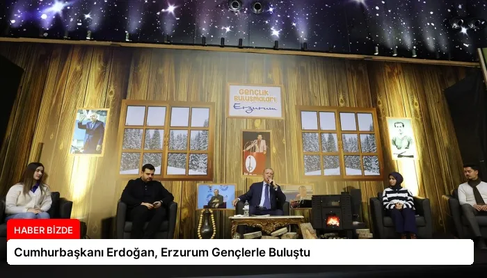Cumhurbaşkanı Erdoğan, Erzurum Gençlerle Buluştu