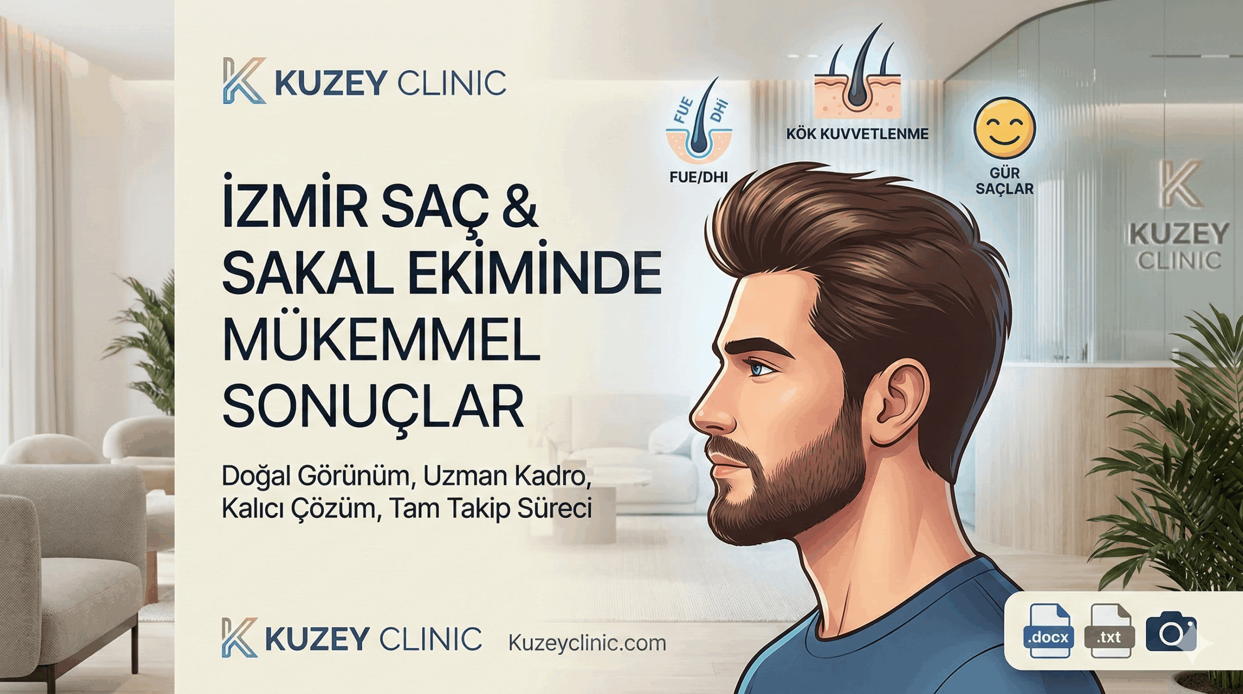 Kuzey Clinic Uzmanından Dinleyin: İzmir Saç Ekimi’nde Başarının Sırları