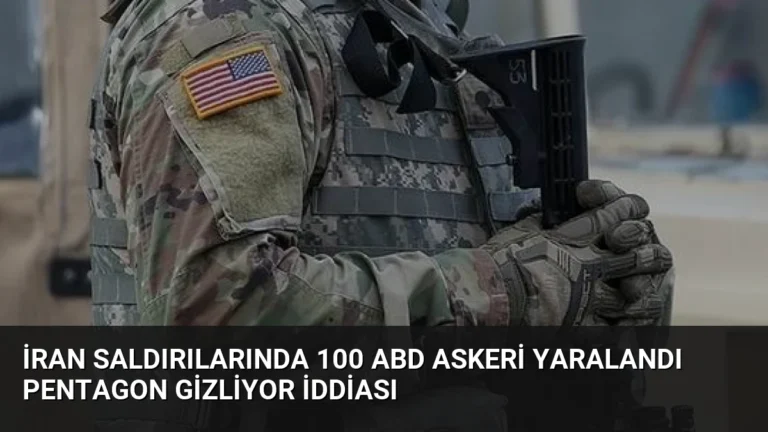 İran saldırılarında 100 ABD askeri yaralandı Pentagon gizliyor iddiası