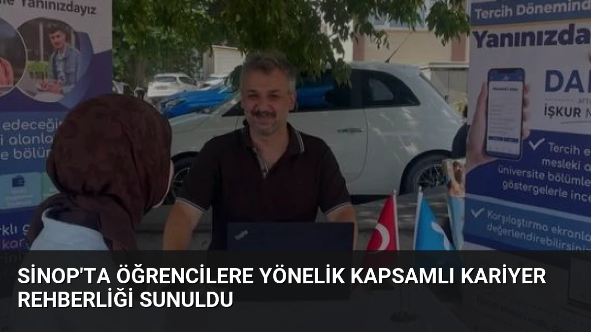 Sinop’ta Öğrencilere Yönelik Kapsamlı Kariyer Rehberliği Sunuldu