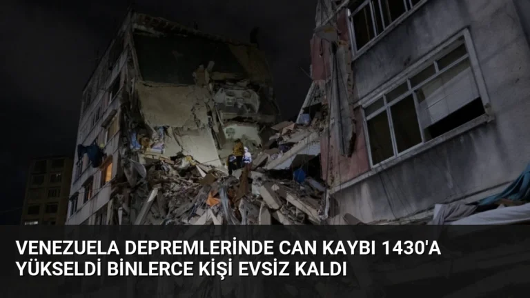 Venezuela Depremlerinde Can Kaybı 1430’a Yükseldi Binlerce Kişi Evsiz Kaldı