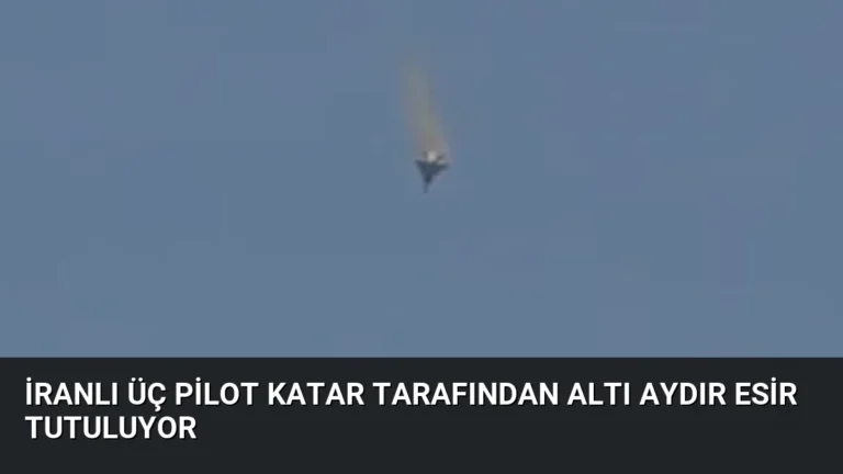 İranlı Üç Pilot Katar Tarafından Altı Aydır Esir Tutuluyor