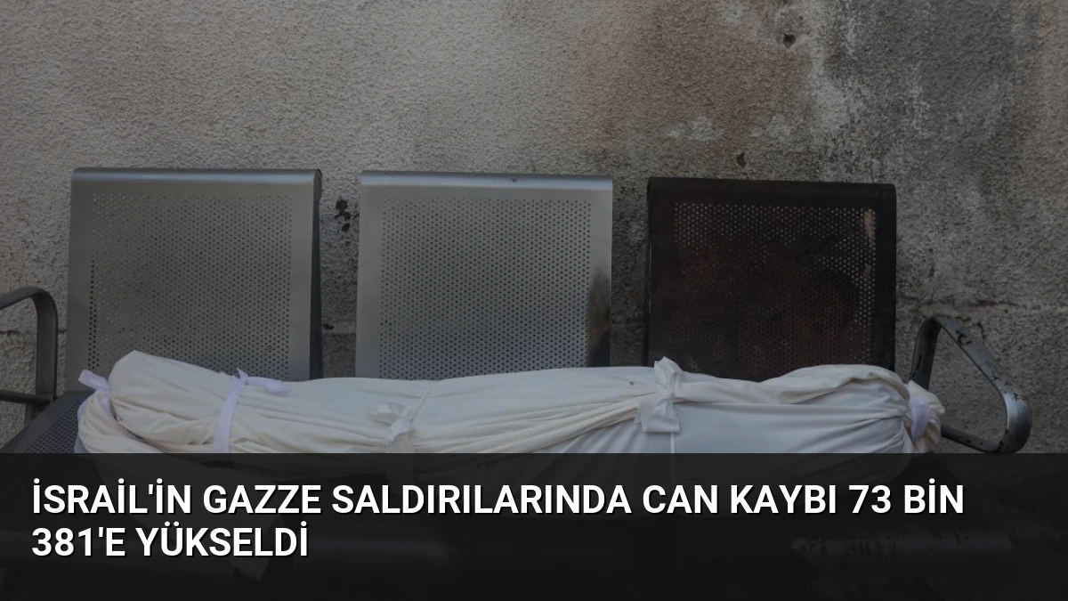 İsrail’in Gazze Saldırılarında Can Kaybı 73 Bin 381’e Yükseldi